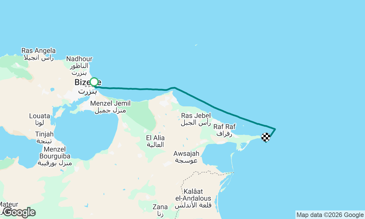 Voyage map