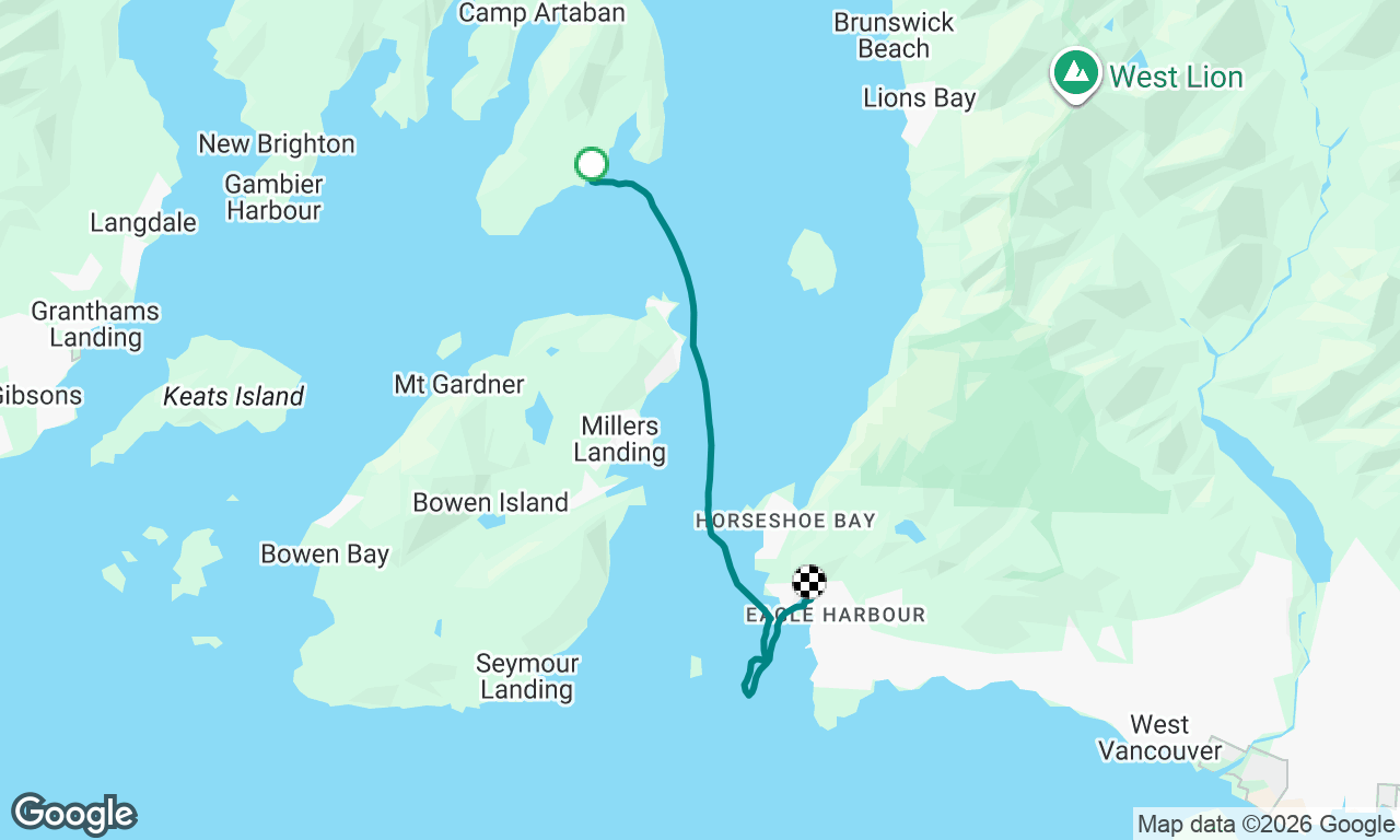 Voyage map