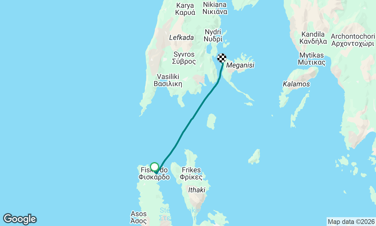 Voyage map