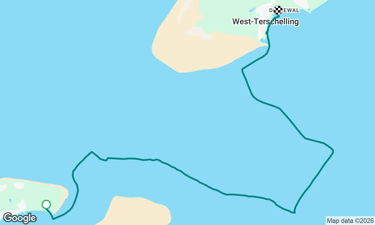 Vlieland to Terschelling
