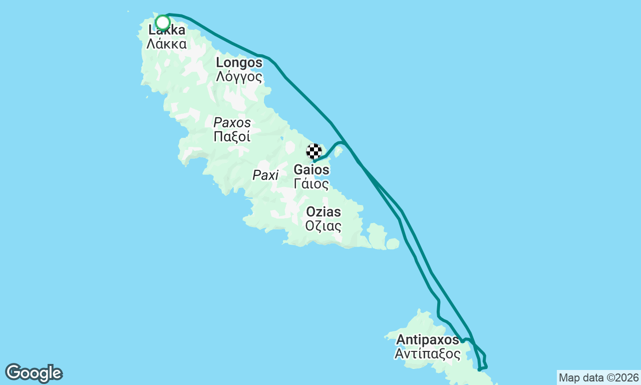 Voyage map