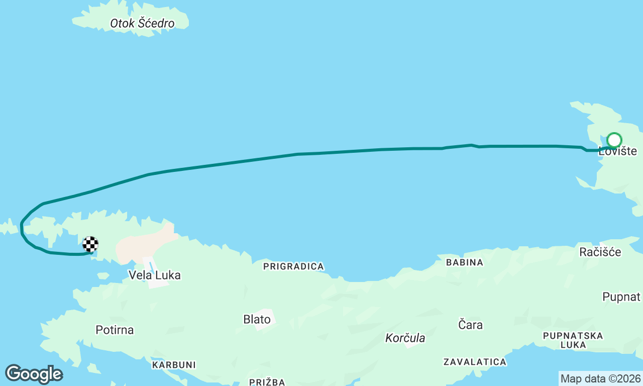 Croatia 2026 - Loviste to Uvala Gradina