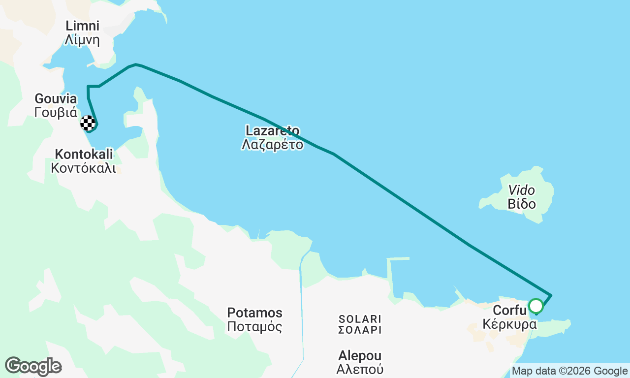 Voyage map