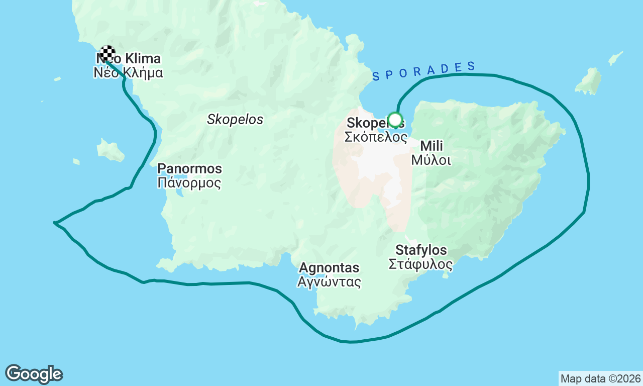 Voyage map
