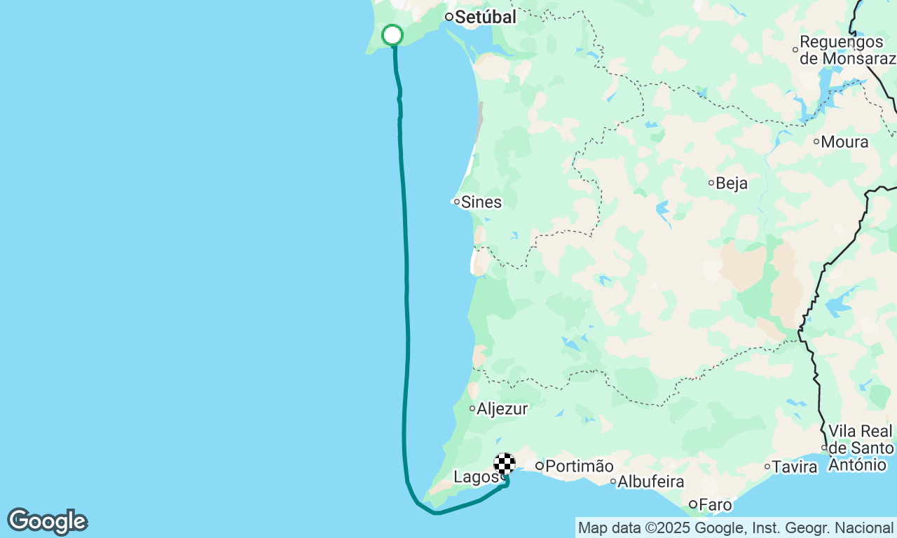 Sesimbre to Lagos