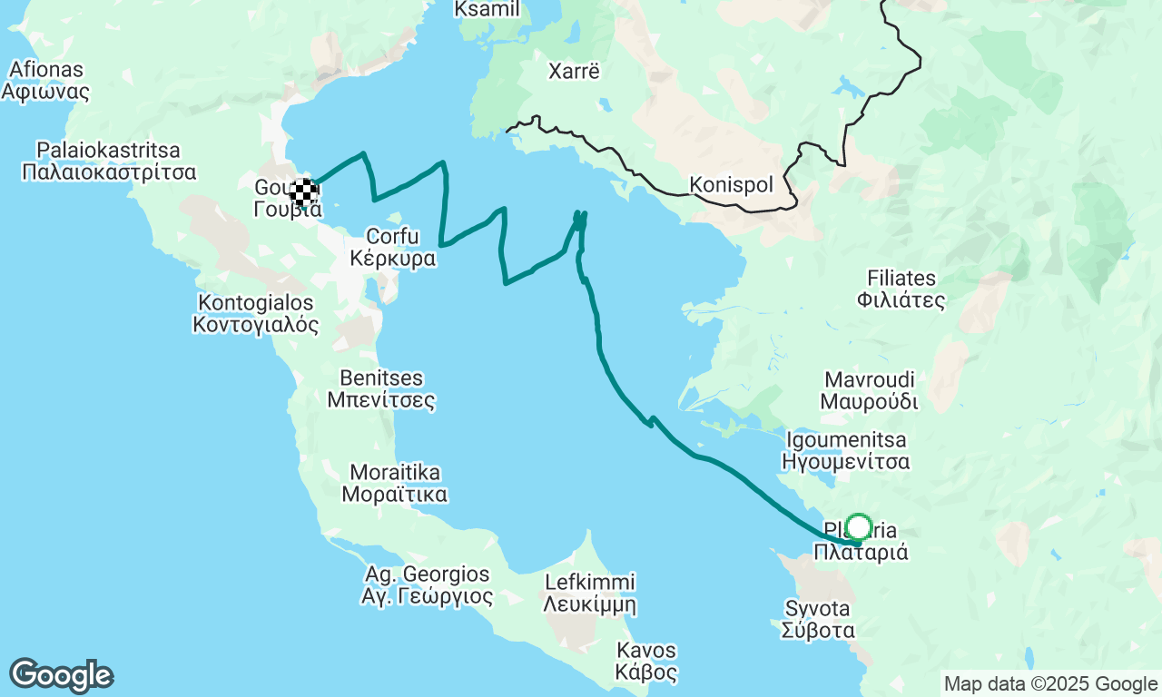 Plataria to Gouvia