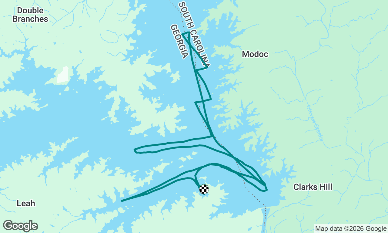 Clark’s hill - follow pursuit race