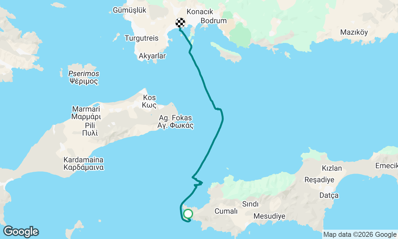 Voyage map