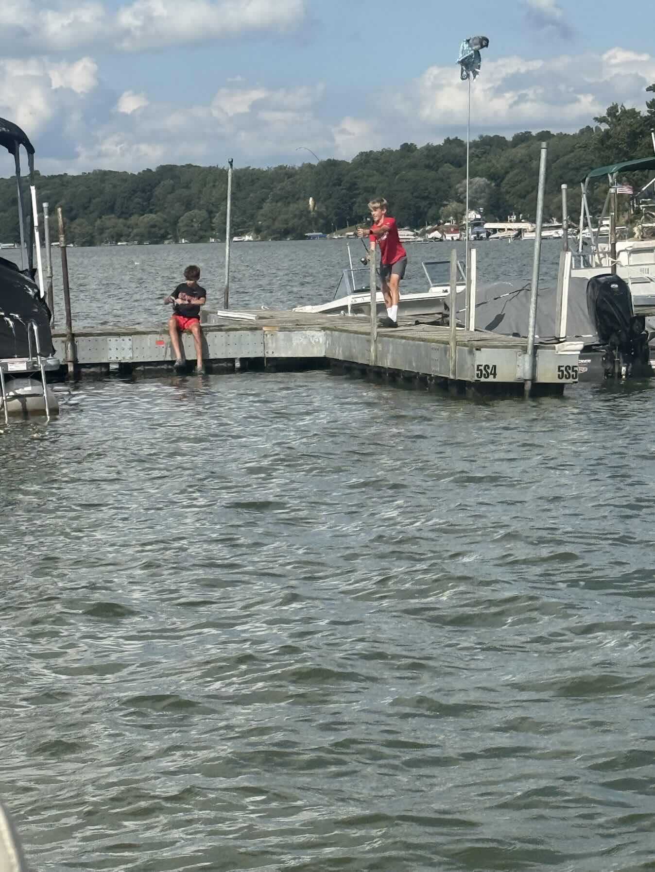 Fishing with the Grandson and his friend_E0DF0C4D-48F4-4C9B-83B6-D358E4F6AFB8