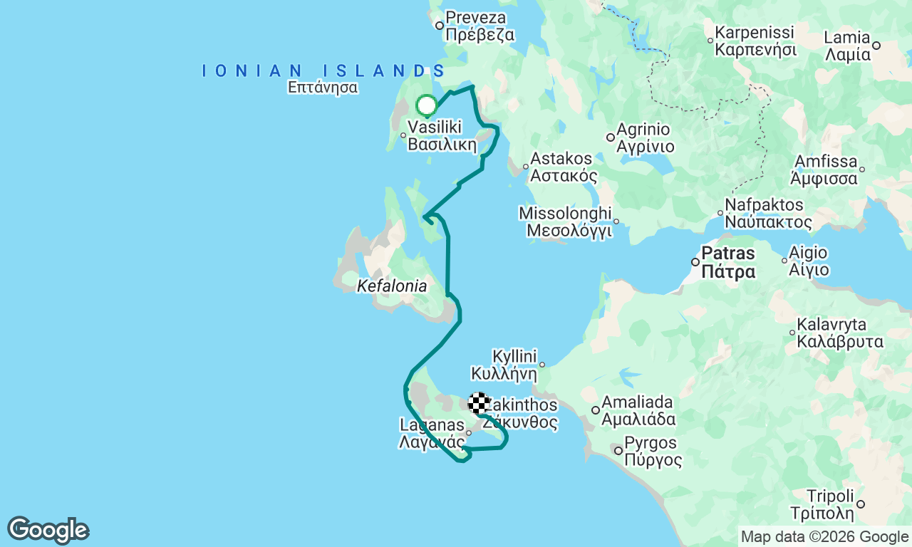 Trip vlicho naar zante