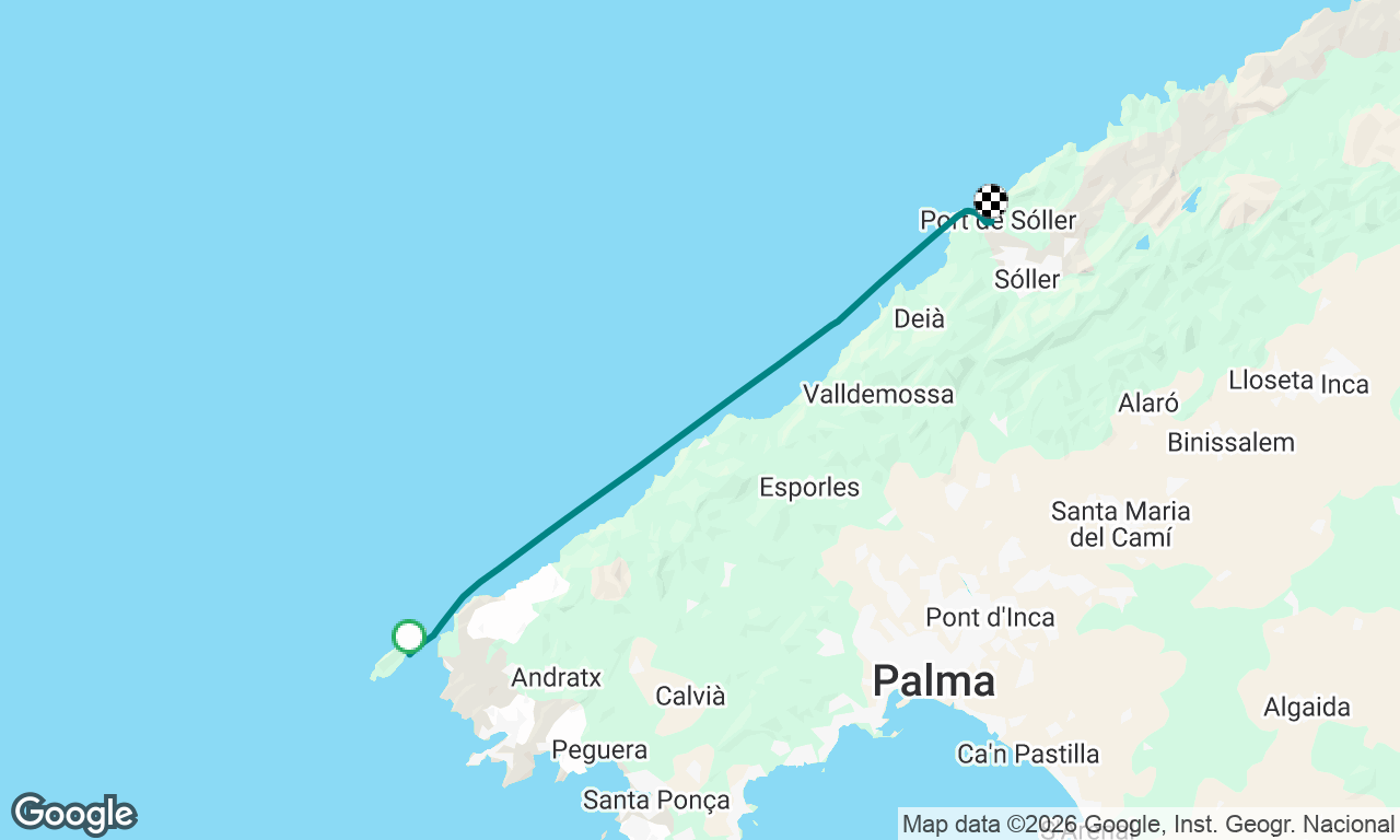 Dragon Island to Soller