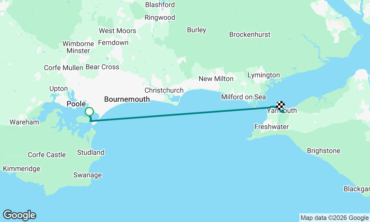 Poole to Yarmouth