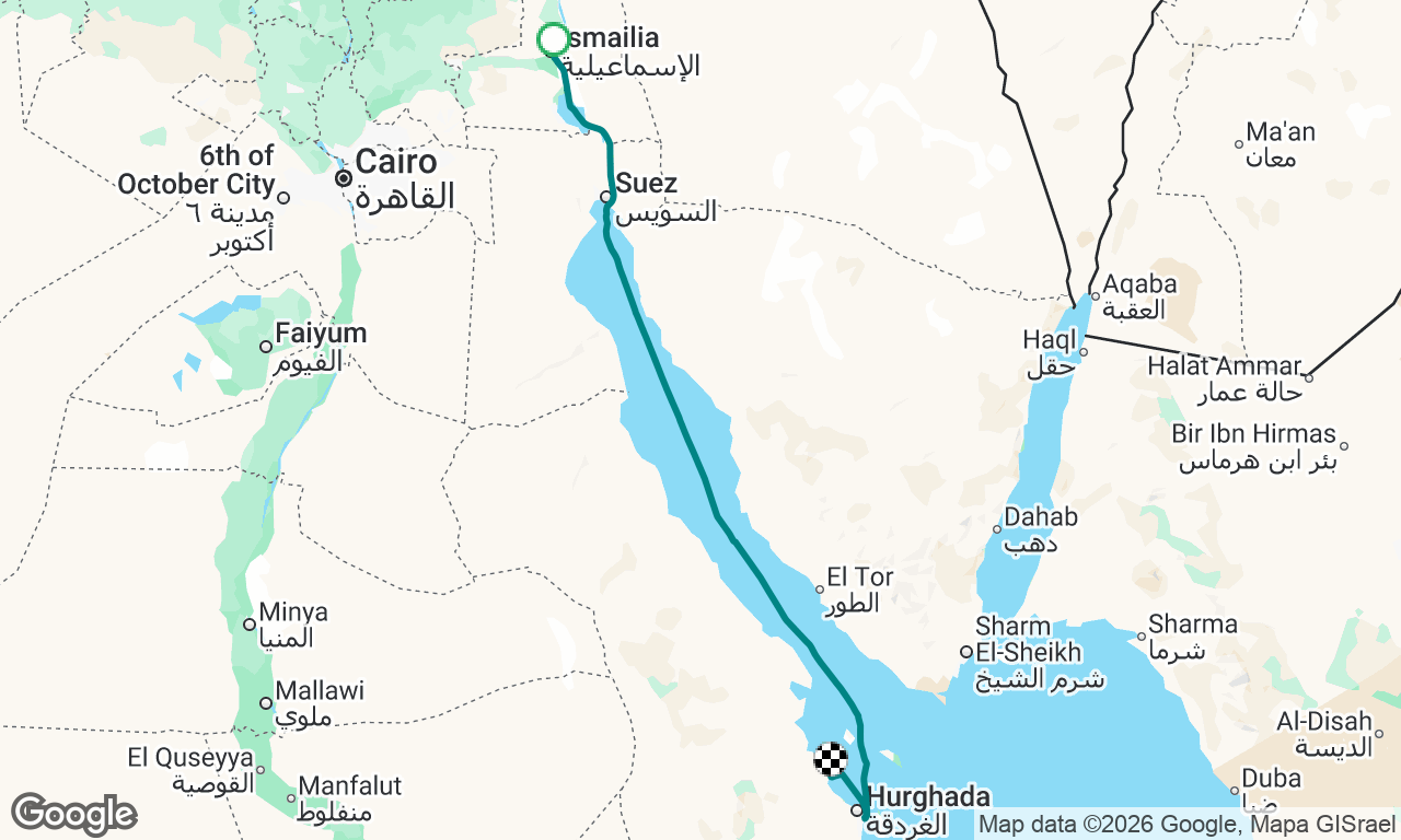 Voyage map