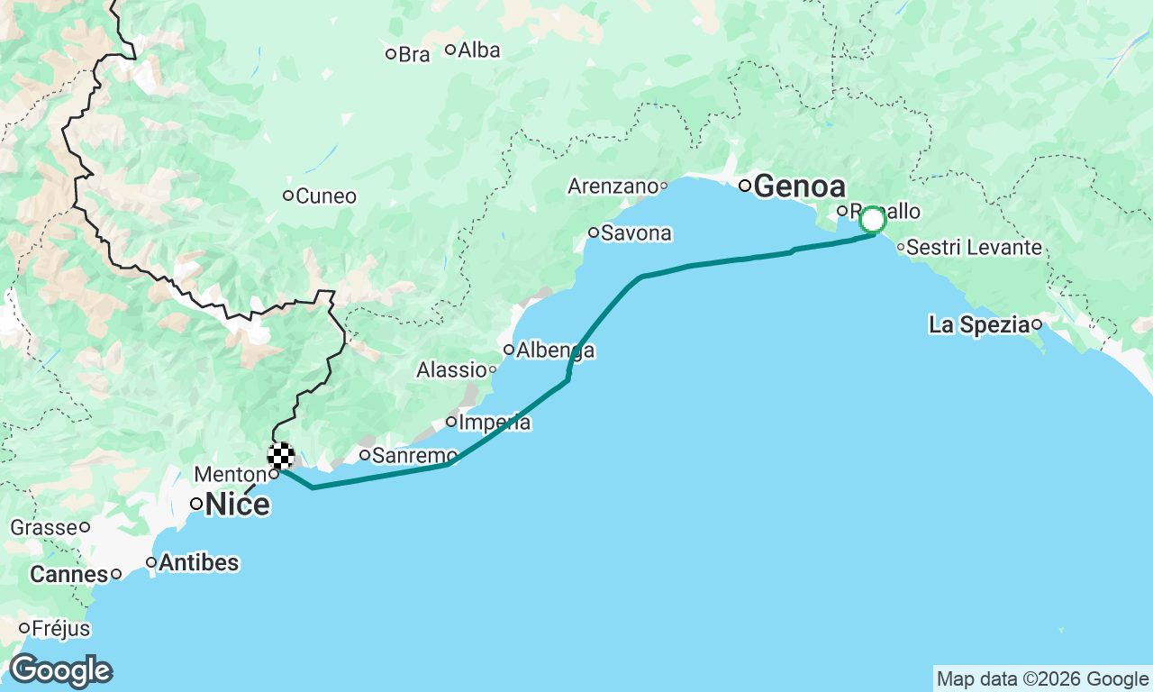 Voyage map
