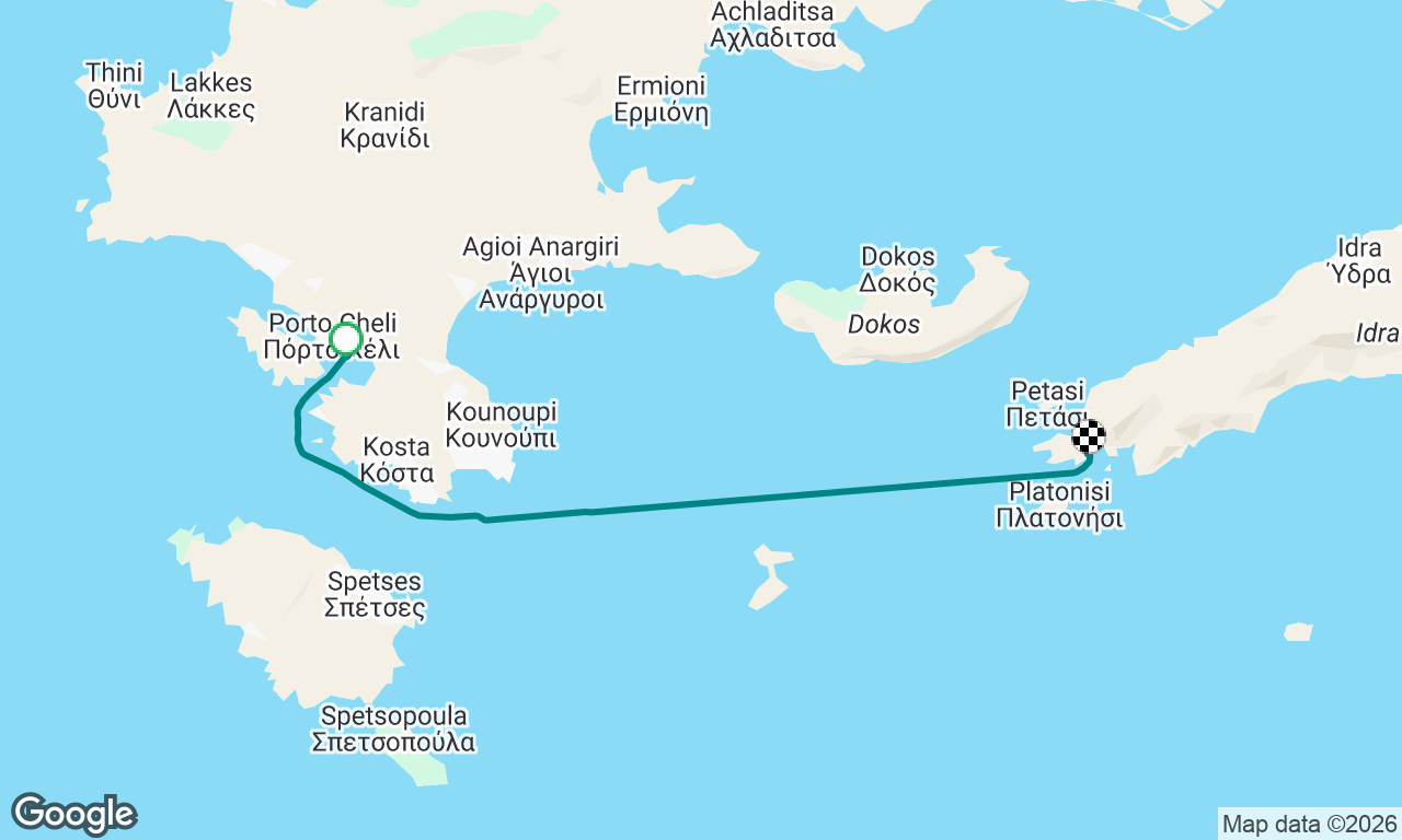 Voyage map