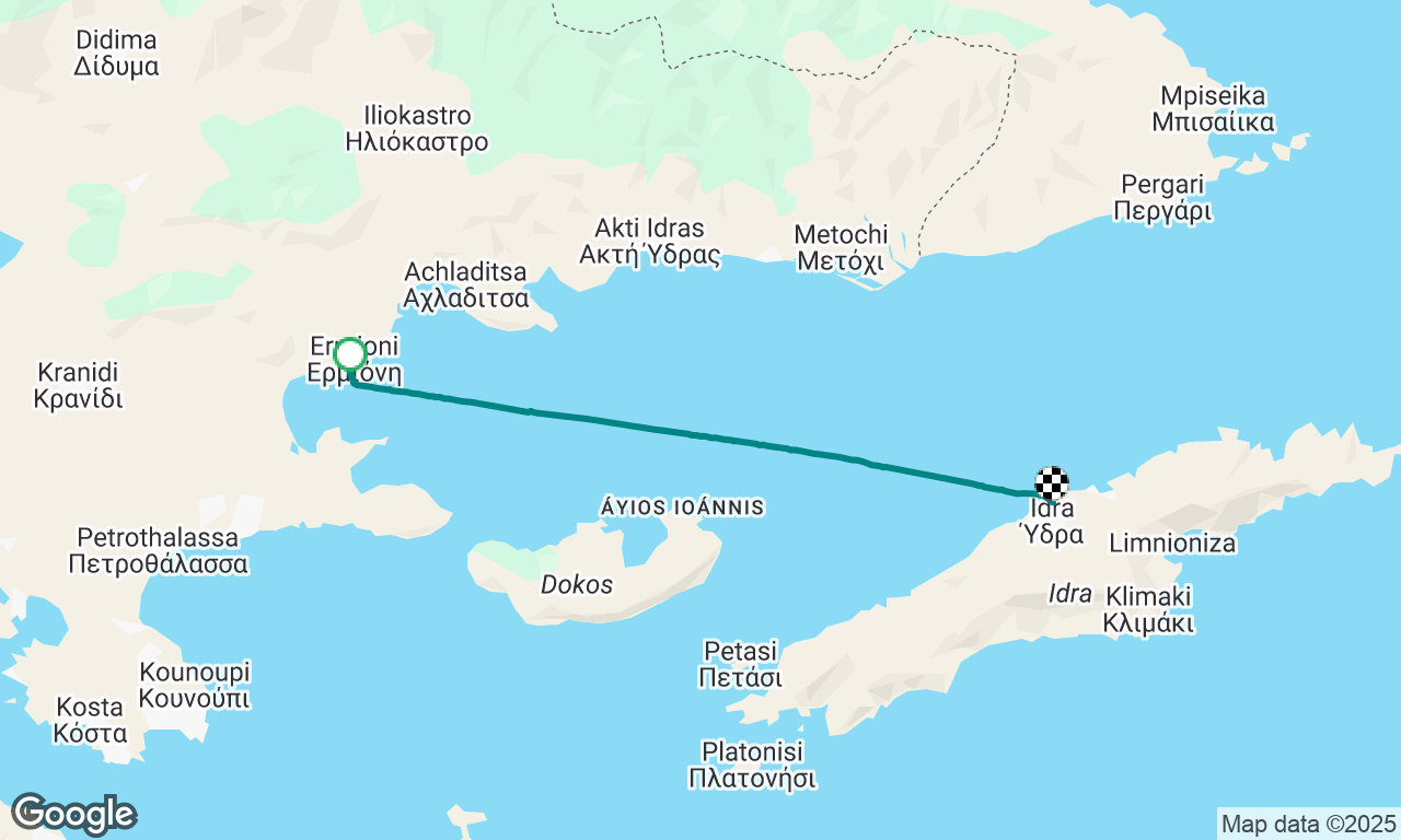Voyage map