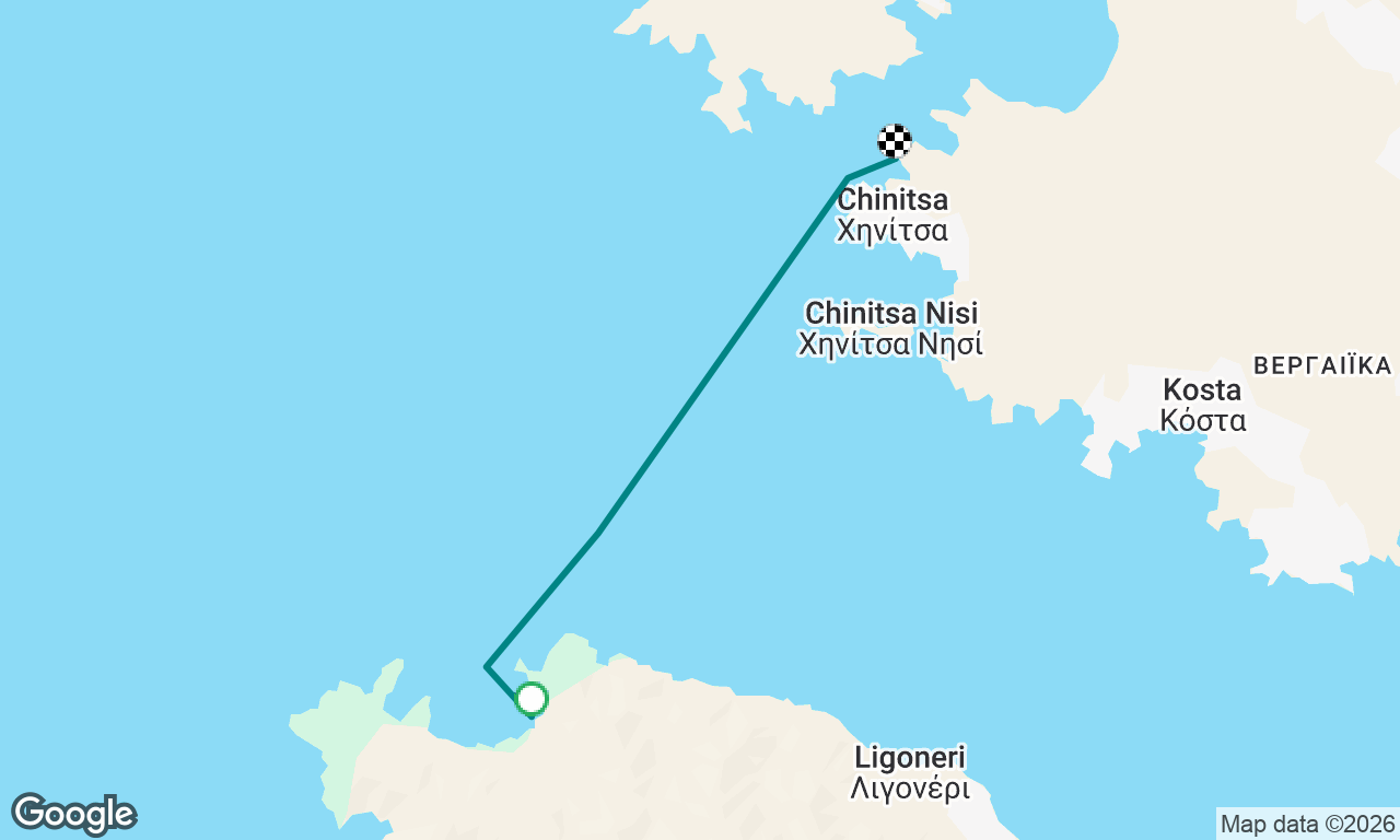 Voyage map