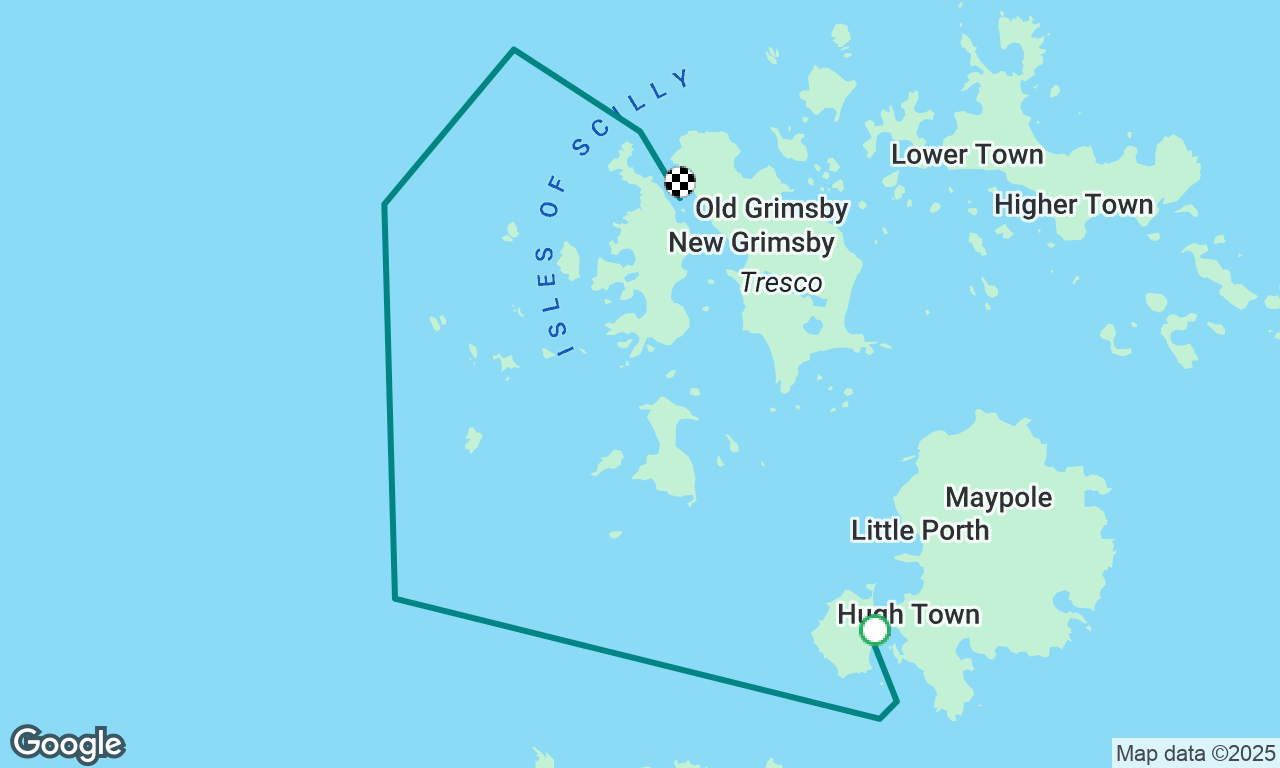Hughtown to tresco