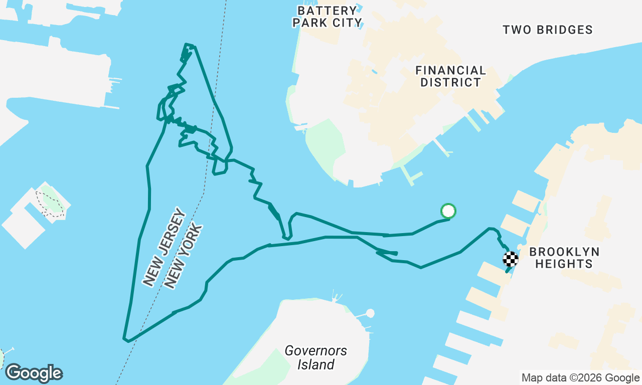 Voyage map