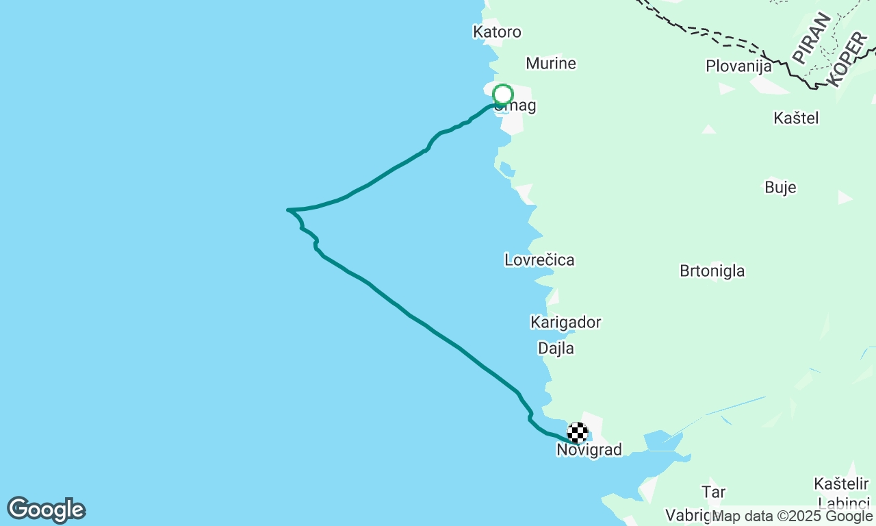 Umag to Novigrad
