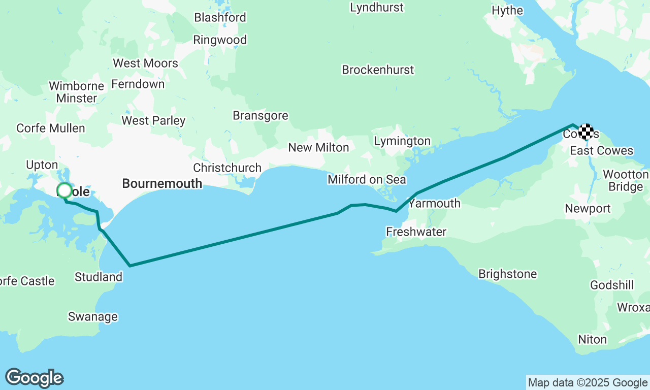 Poole to Cowes 