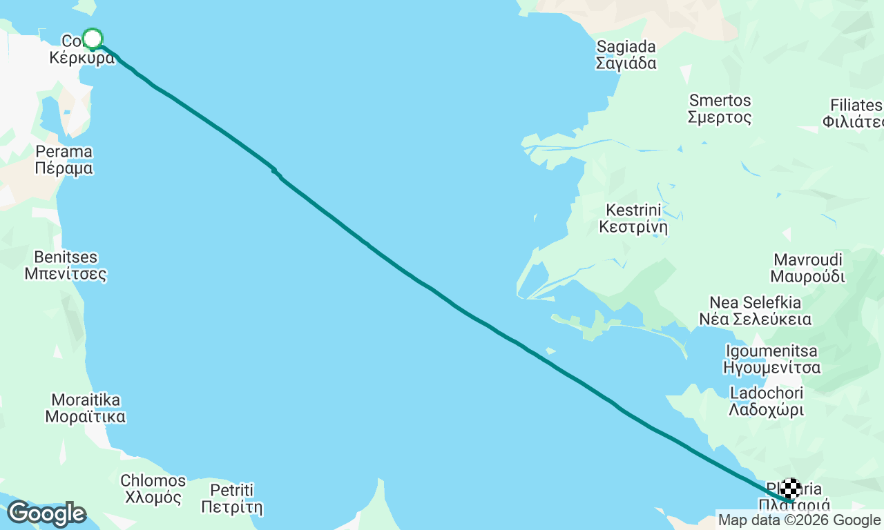 Voyage map