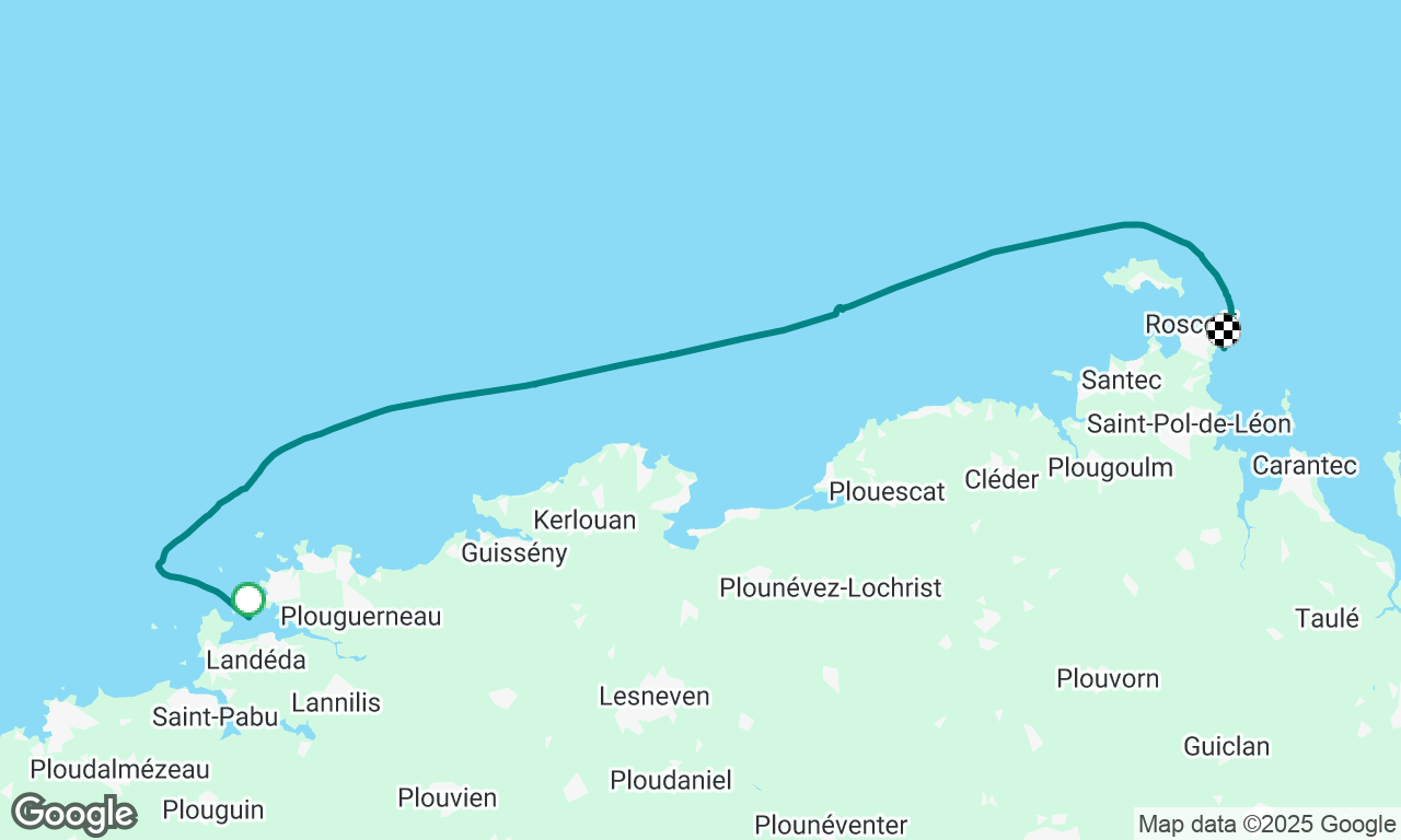L’Aber Warc’h to Roscoff