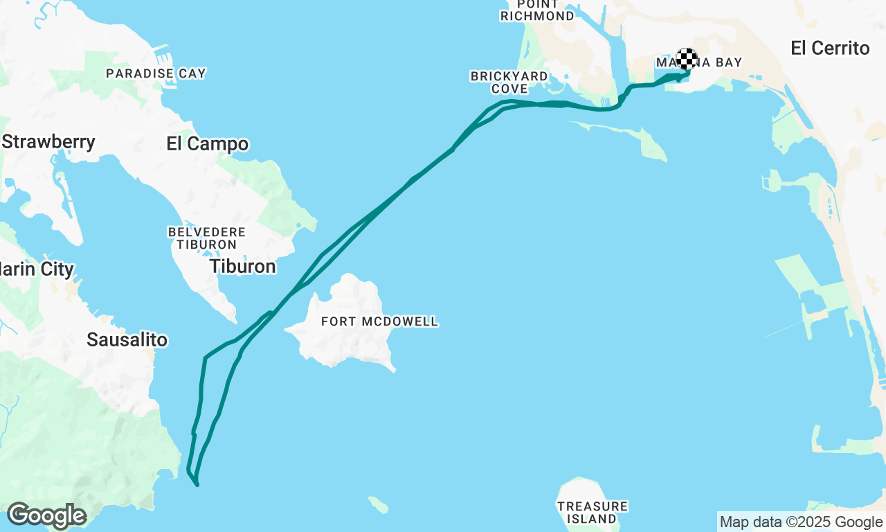 Afternoon sail to Golden Gate Bridge