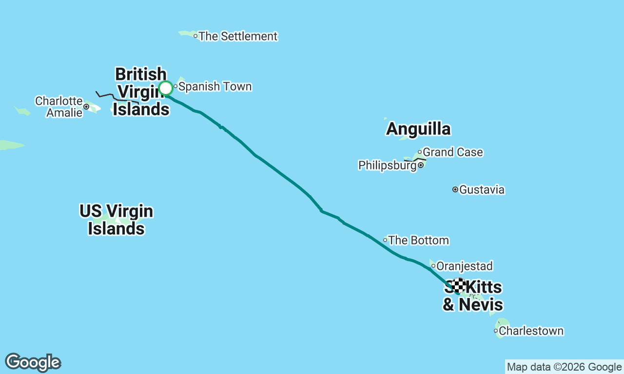 Voyage map
