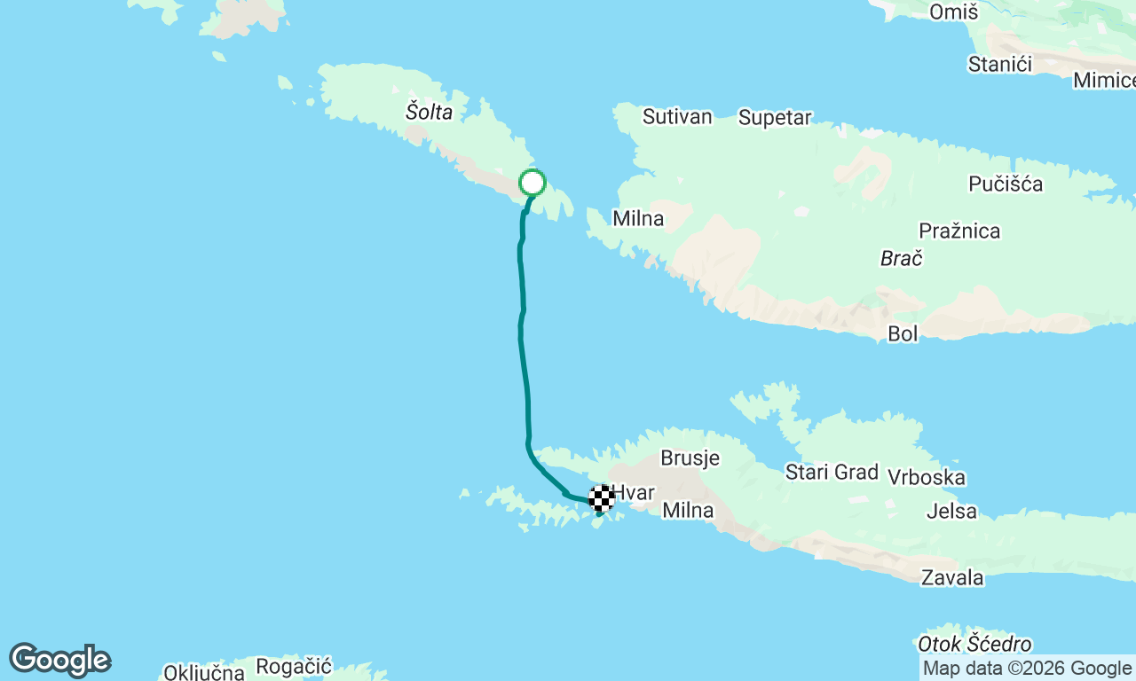 Voyage map