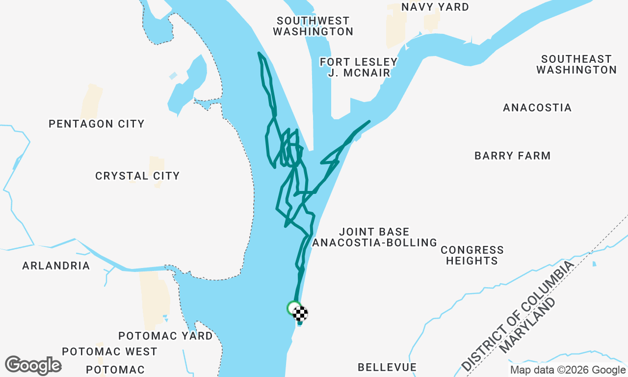 Pentagon Sailing Club Social Sail