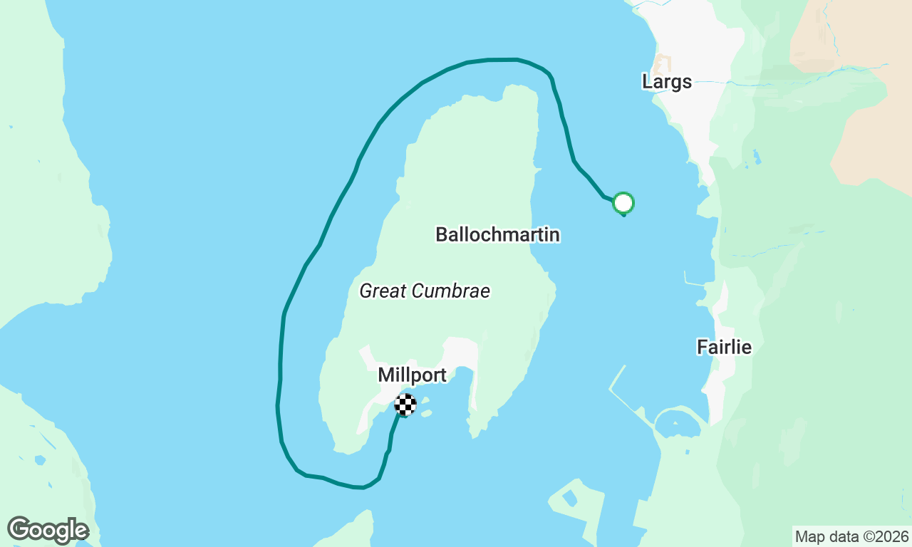 Largs - Millport the Long Way ⛵️