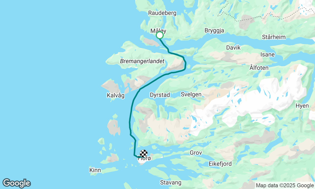 Svolvaer to Flam Leg 4