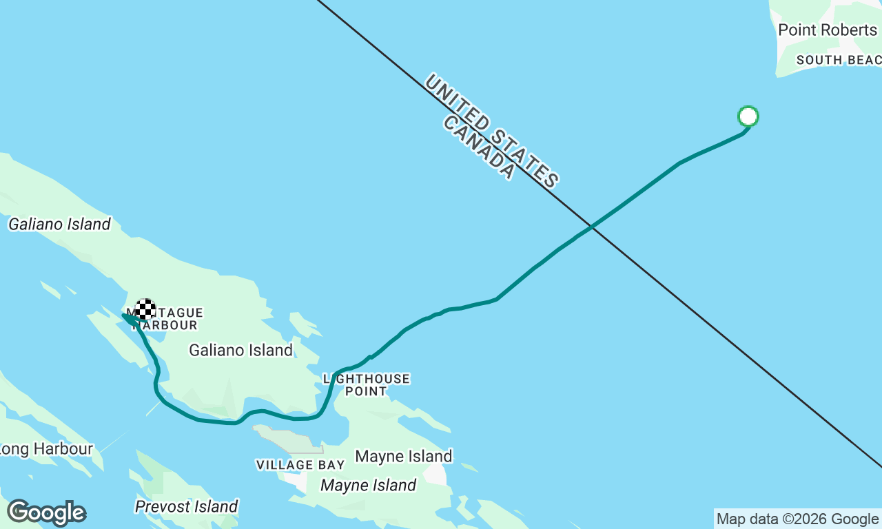 Hopping the BC gulf Islands. Day 1