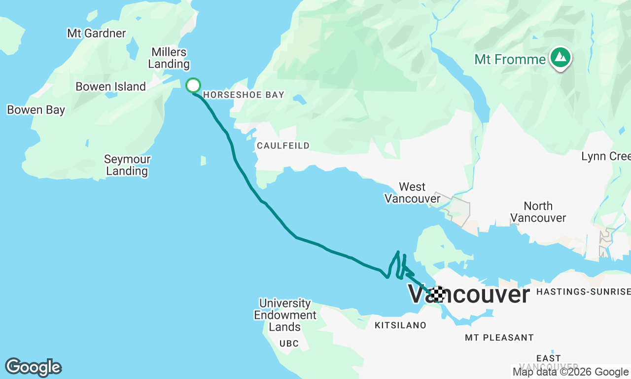 Bowen to Granville Island