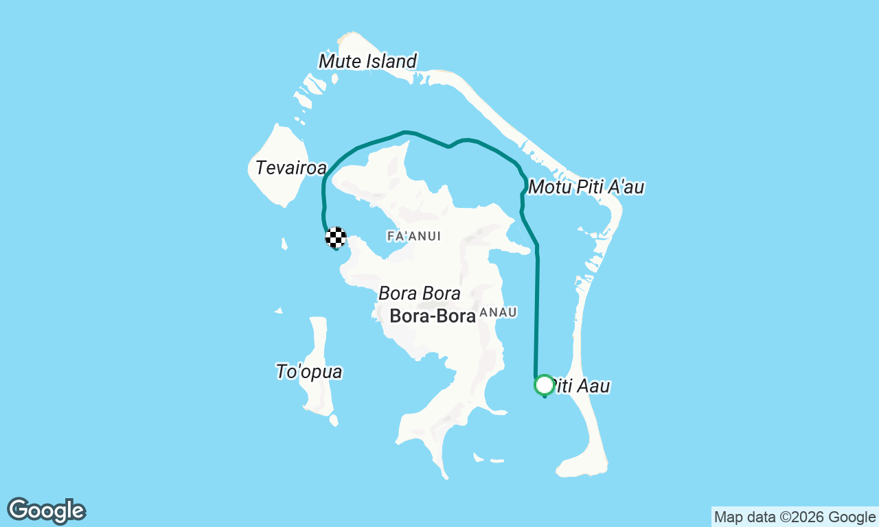Bora Bora South > Bora Bora North