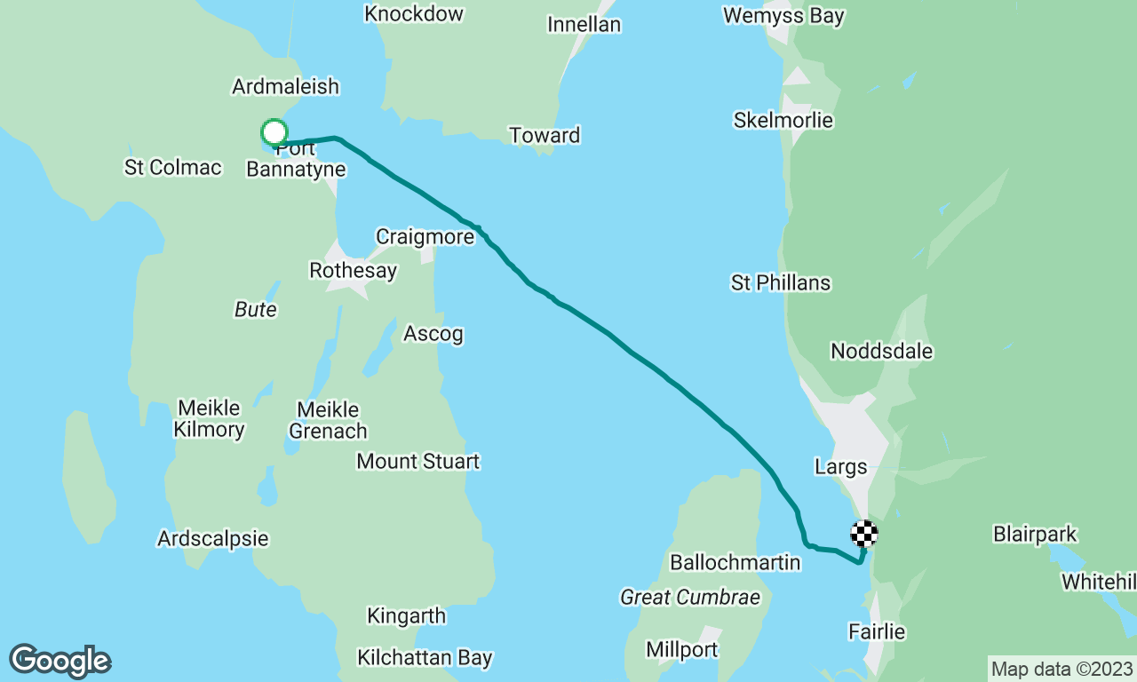 Port Bannatyne to Largs