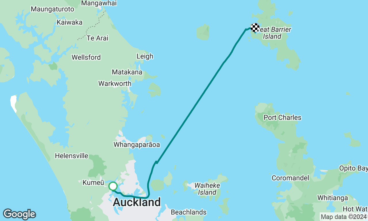 Mid winter trip to Great Barrier Island