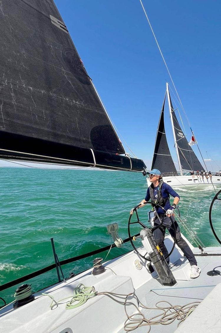 Voyage photo from Cowes Dinard St Malo