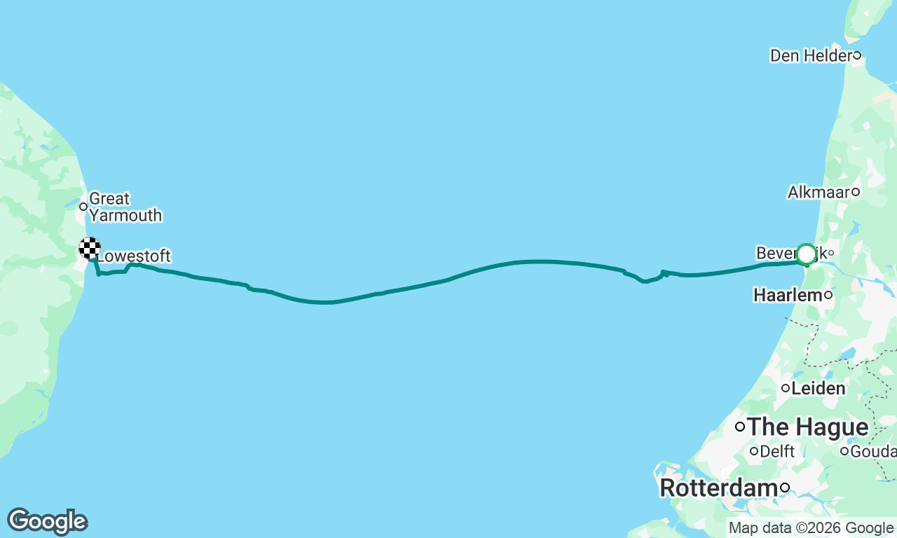 Ijmuiden - Lowestoft (UK)