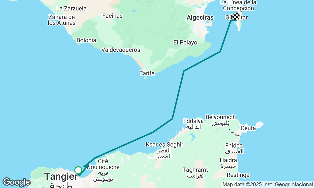 Endless S/Y Tangier to Gibraltar 