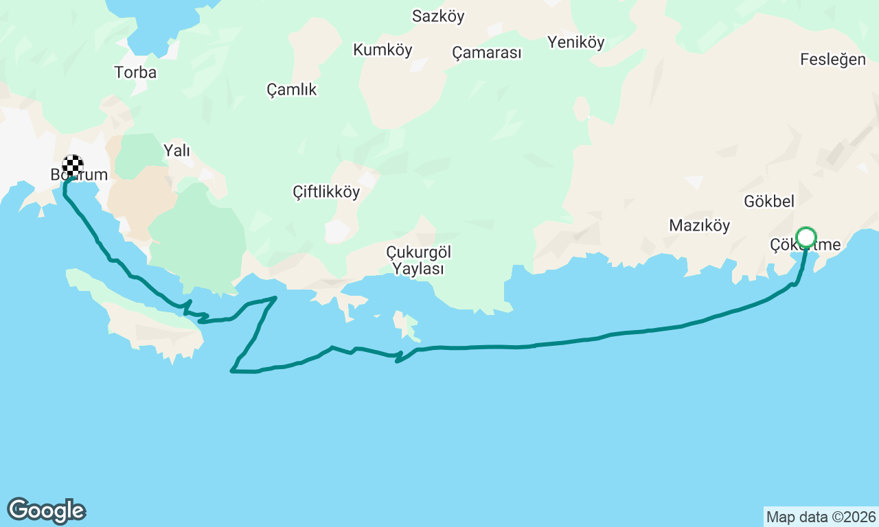 261019 Çökertme to Bodrum