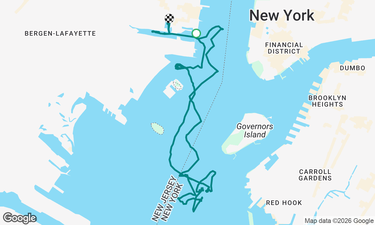 Voyage map