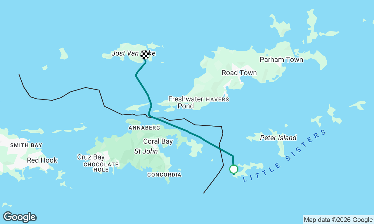 Norman Island to Jost Van Dyke