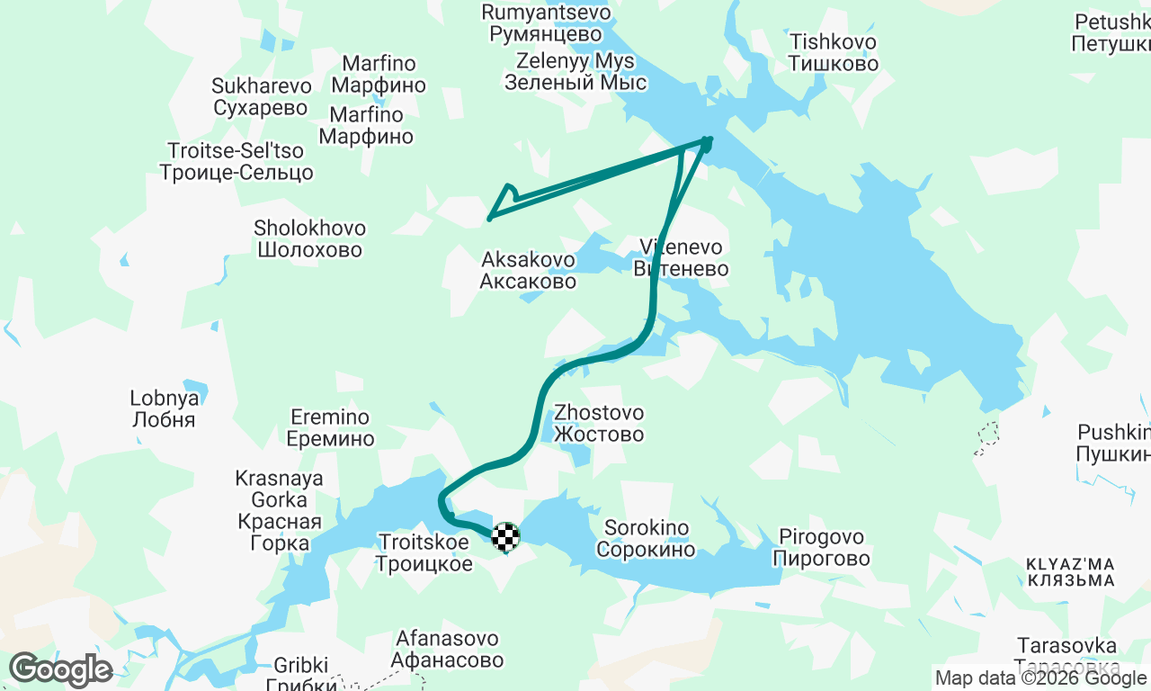 Voyage map