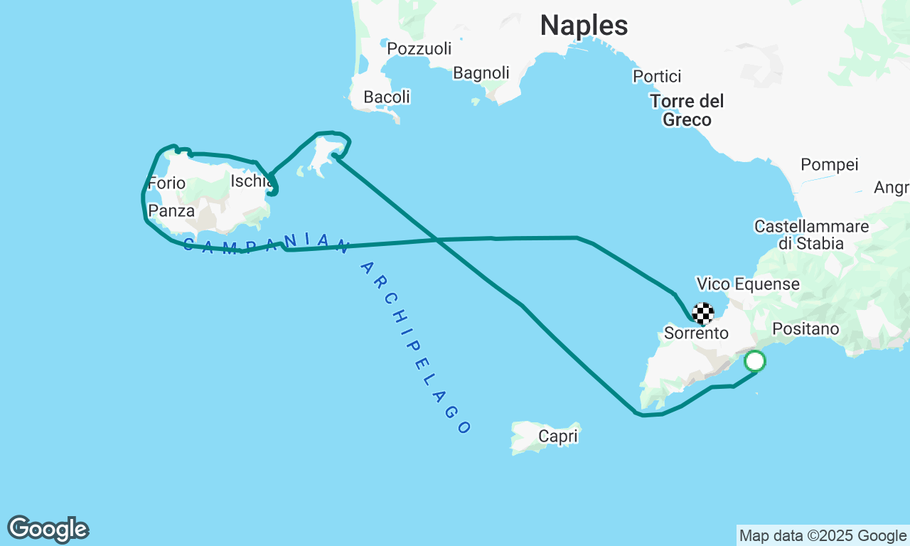Finish with the Amalfi Coast! … now moving South 