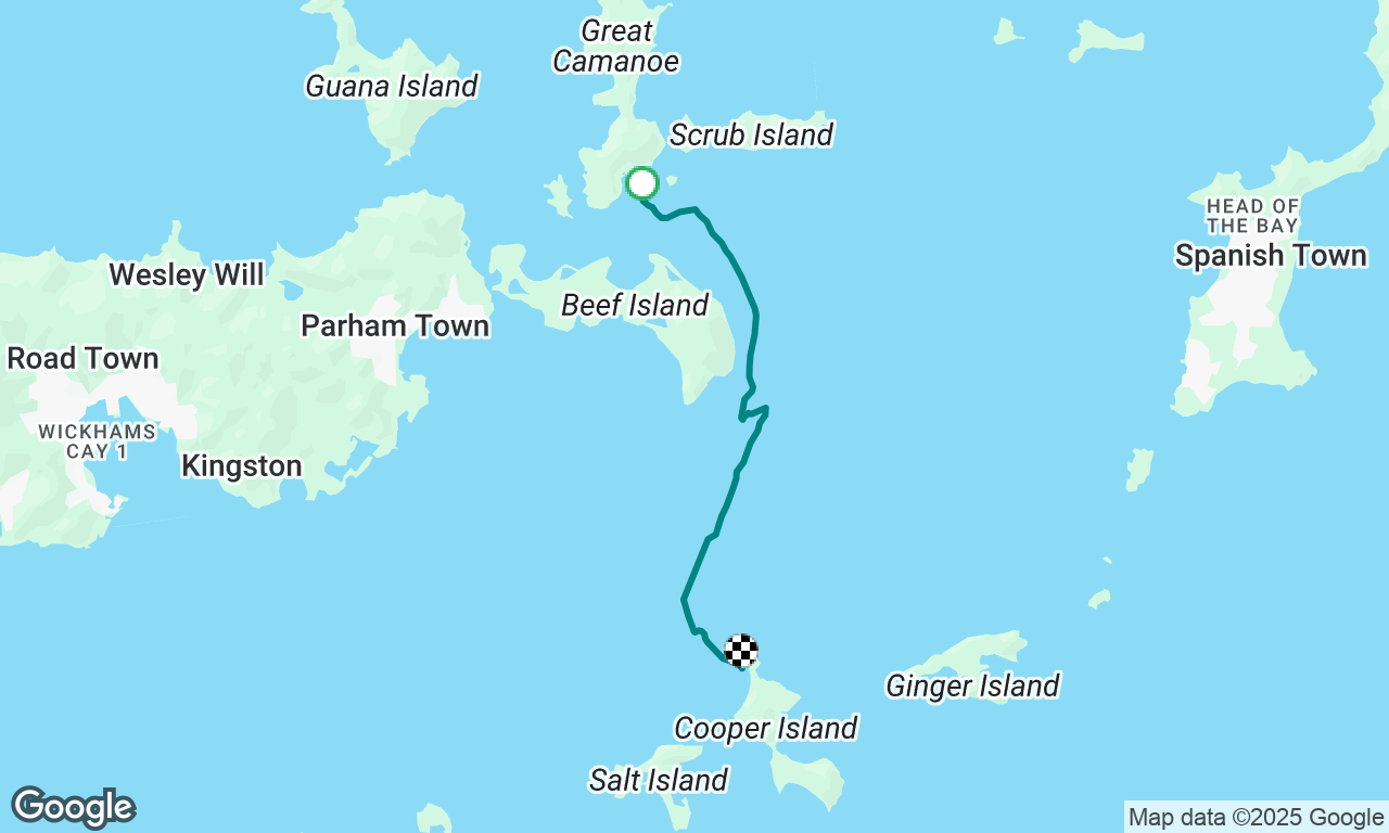 Marina Cay to Cooper Island