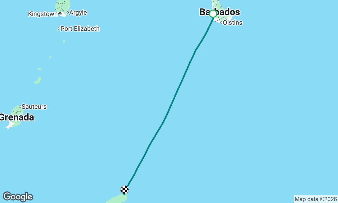Barbados to Tobago