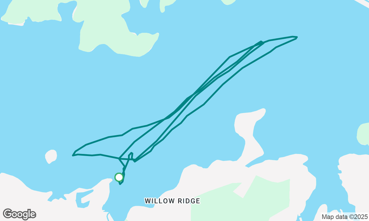 Saturday night sail