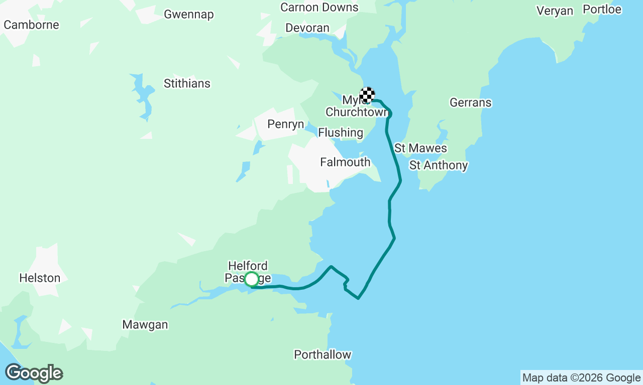 Helford to Mylor Y Harbour